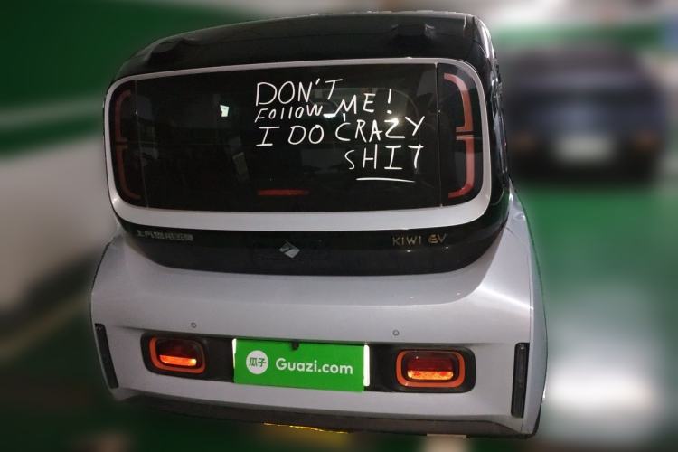 Used Baojun KiWi EV 2021 Artist Model Ternary Lithium Rear