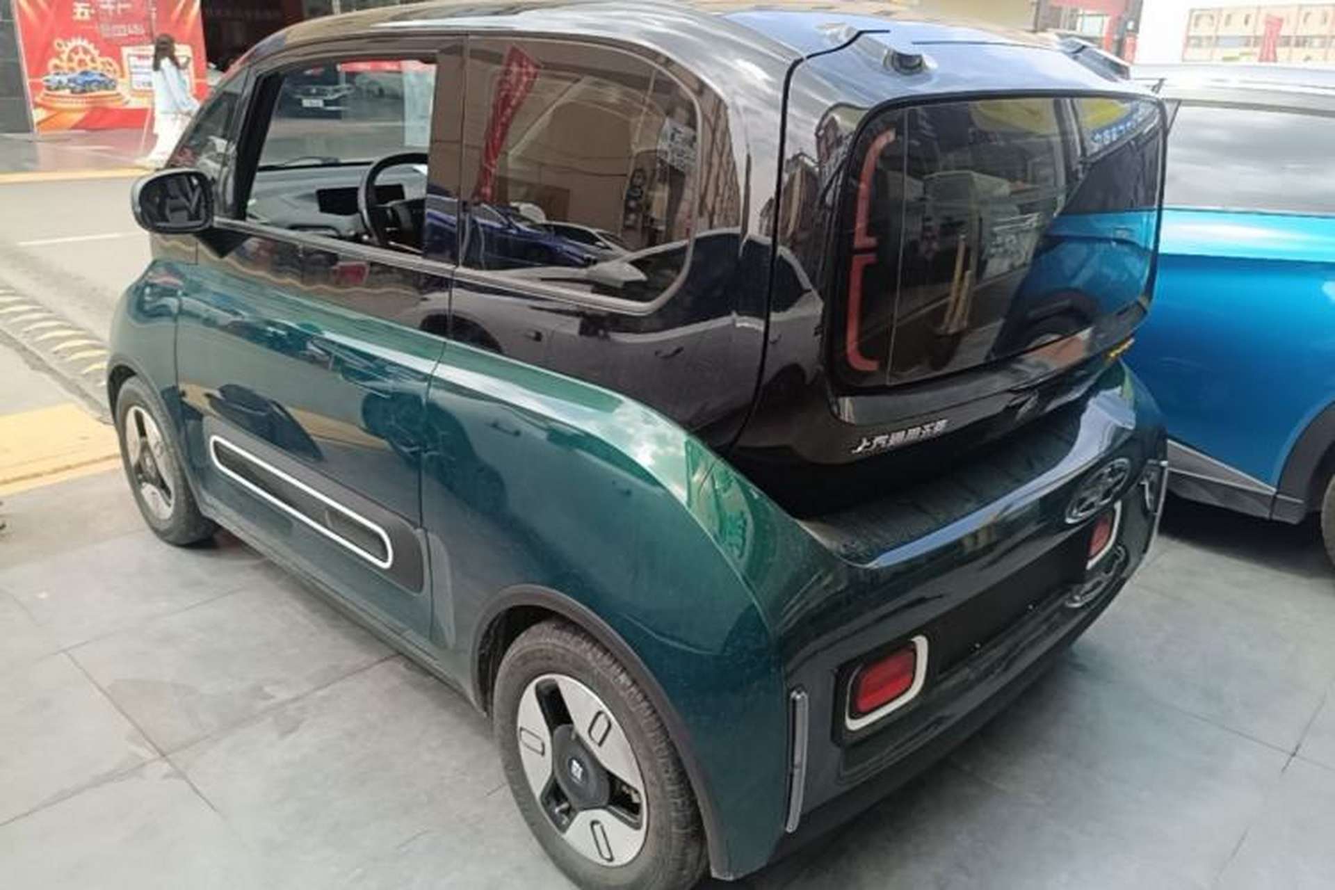 Used Baojun KiWi EV 2021 Artist Model Lithium Iron Phosphate Rear Left 45 Deg