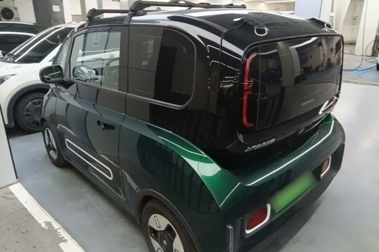 Used Baojun KiWi EV 2021 Customized Stylish Gold Edition Lithium Iron Phosphate Rear Left 45 Deg