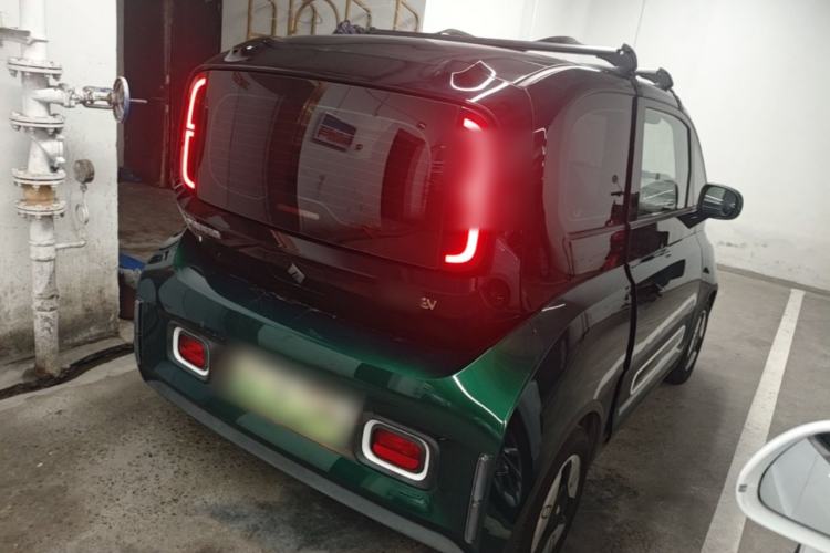 Used Baojun KiWi EV 2021 Customized Stylish Gold Edition Lithium Iron Phosphate Rear Right 45 Deg