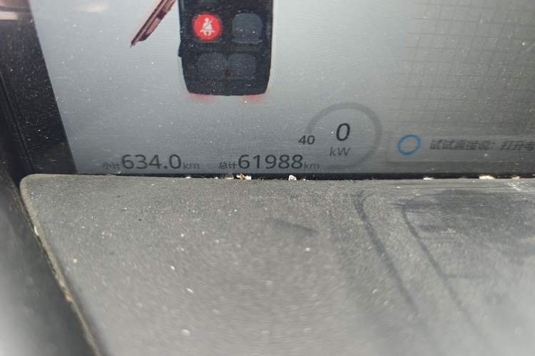 Used Baojun KiWi EV 2021 Designer Lithium Iron Phosphate Odometer Close Up