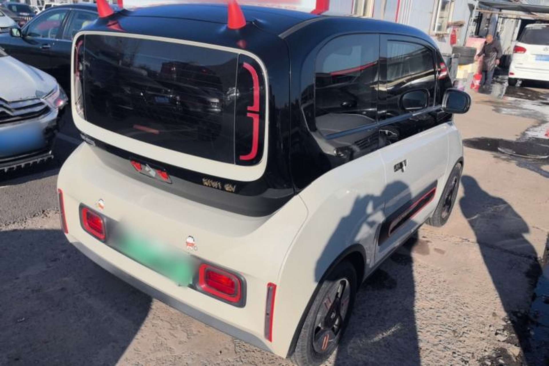 Used Baojun KiWi EV 2021 Artist Model Lithium Iron Phosphate Rear Right 45 Deg