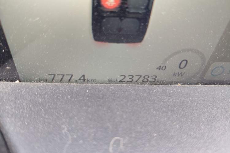 Used Baojun KiWi EV 2022 Artist Lite Edition Ternary Lithium Odometer Close Up