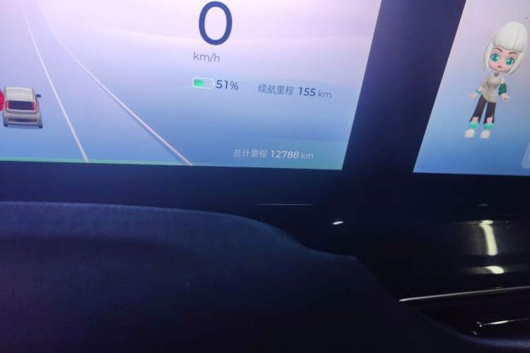 Used Baojun KiWi EV 2022 Artist Lite Edition Ternary Lithium Odometer Close Up