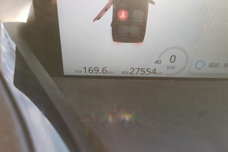 Used Baojun KiWi EV 2022 Artist Lite Edition Ternary Lithium Odometer Close Up