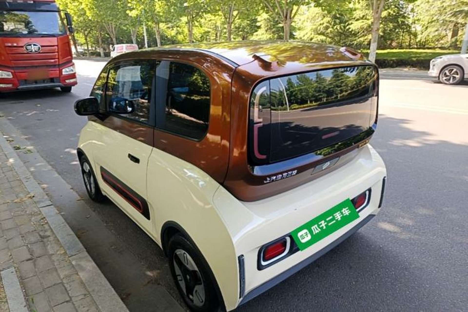 Used Baojun KiWi EV 2022 Artist Lite Edition Lithium Iron Phosphate Rear Left 45 Deg