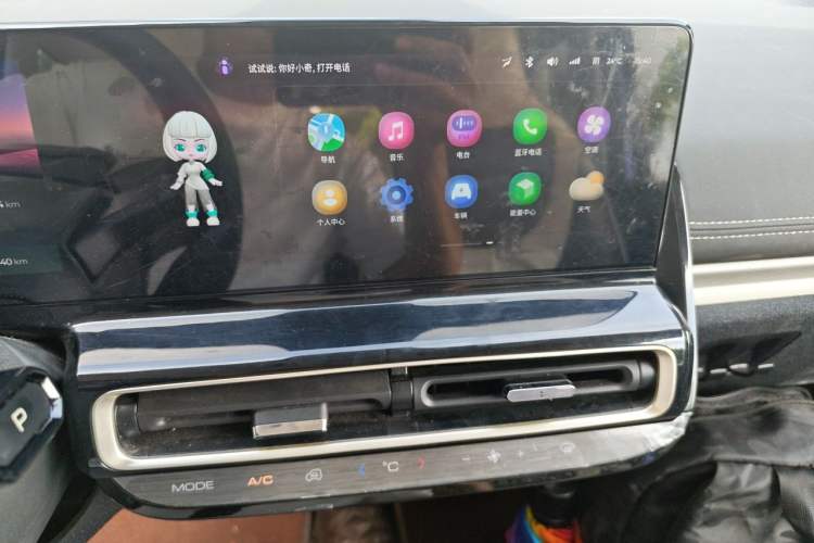 Used Baojun KiWi EV 2022 Designer Lite Edition Ternary Lithium Audio And AC Panel