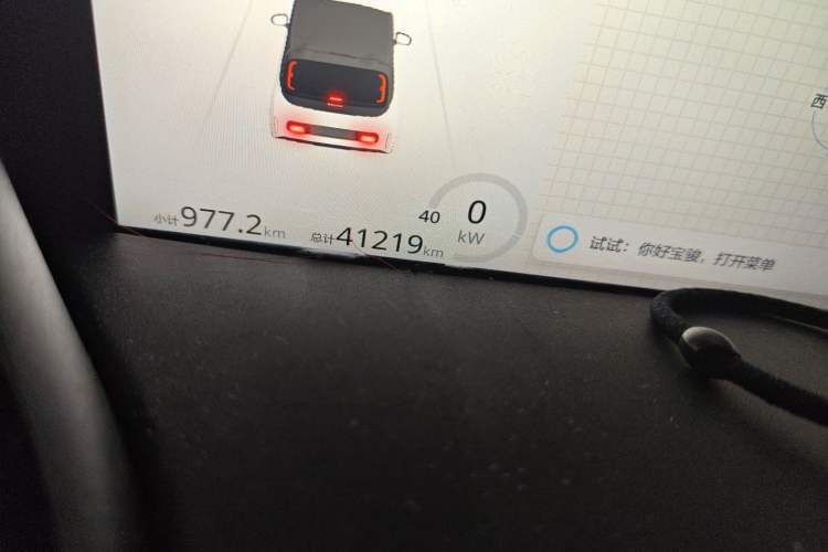 Used Baojun KiWi EV 2022 Artist Lite Edition Ternary Lithium Odometer Close Up