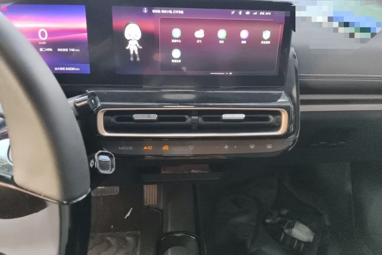 Used Baojun KiWi EV 2022 Artist Lite Edition Ternary Lithium Audio And AC Panel