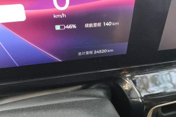 Used Baojun KiWi EV 2022 Artist Lite Edition Ternary Lithium Odometer Close Up