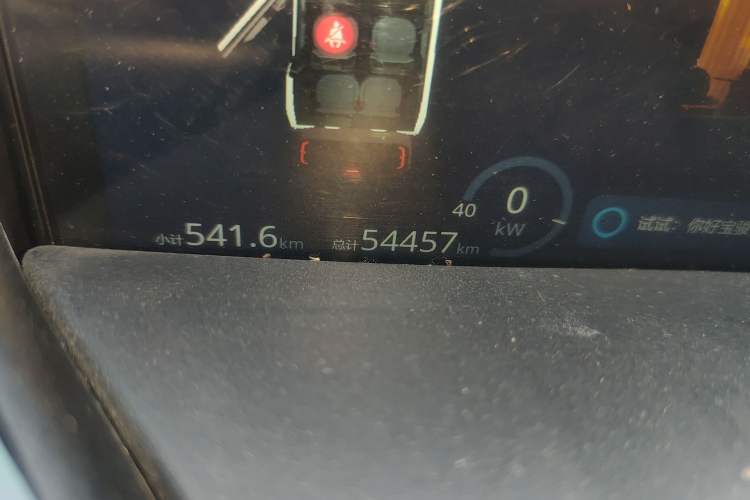 Used Baojun KiWi EV 2022 Designer Lite Edition Lithium Iron Phosphate Odometer Close Up