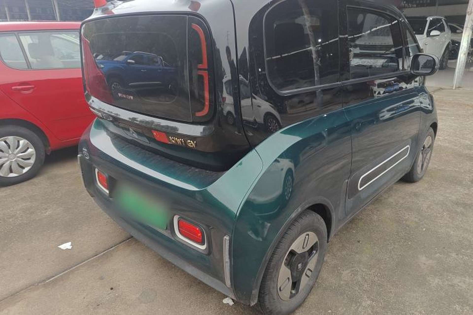 Used Baojun KiWi EV 2022 Designer Lite Edition Ternary Lithium Rear Right 45 Deg