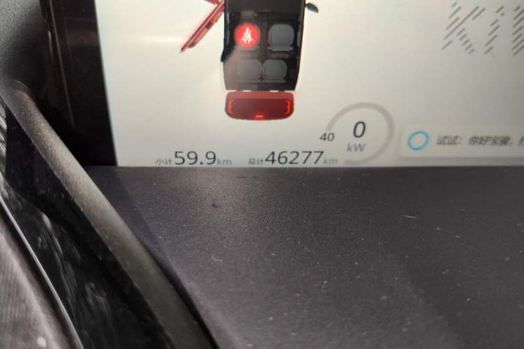 Used Baojun KiWi EV 2022 Designer Lite Edition Ternary Lithium Odometer Close Up