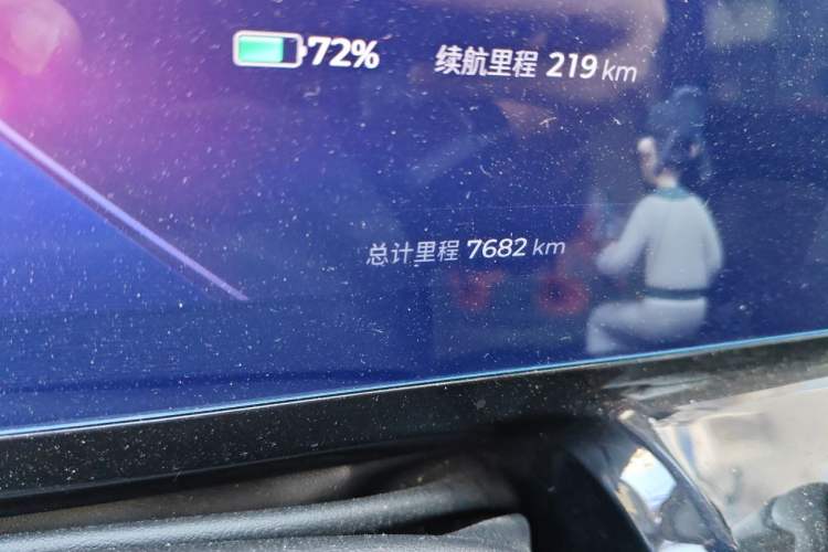 Used Baojun KiWi EV 2023 Smart Trend Edition Ternary Lithium Odometer Close Up
