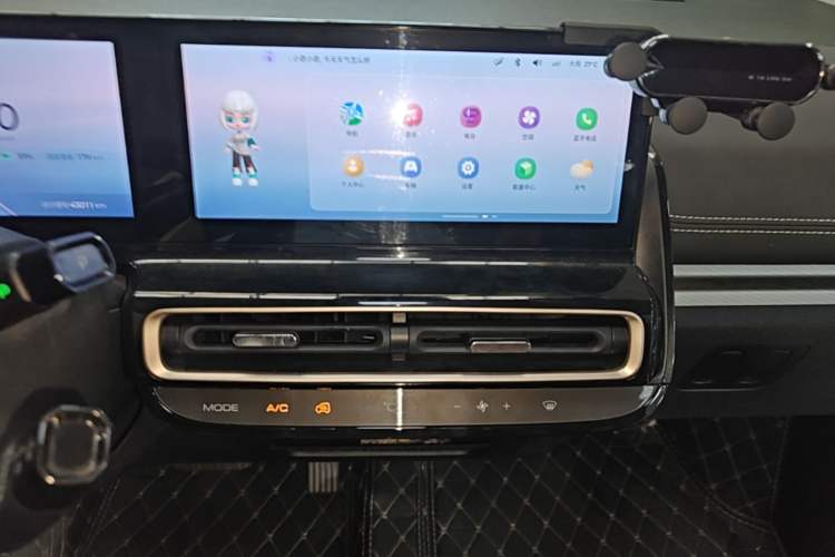 Used Baojun KiWi EV 2023 Smart Trend Edition Ternary Lithium Audio And AC Panel