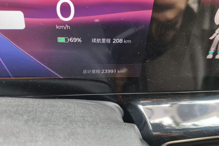 Used Baojun KiWi EV 2023 Smart Trend Edition Ternary Lithium Odometer Close Up