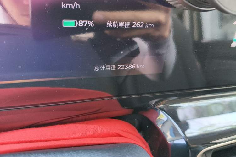 Used Baojun KiWi EV 2023 DJI Edition Lithium Iron Phosphate Odometer Close Up