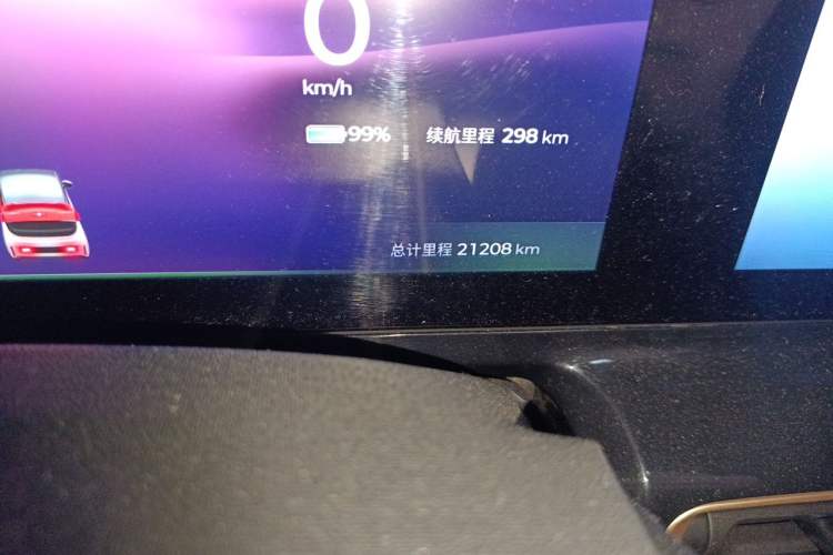 Used Baojun KiWi EV 2023 DJI Edition Ternary Lithium Odometer Close Up