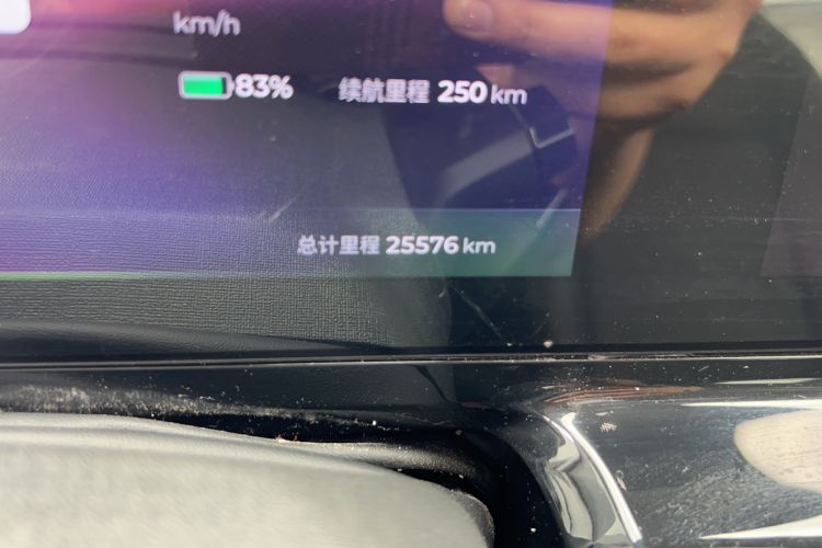 Used Baojun KiWi EV 2023 DJI Edition Lithium Iron Phosphate Odometer Close Up