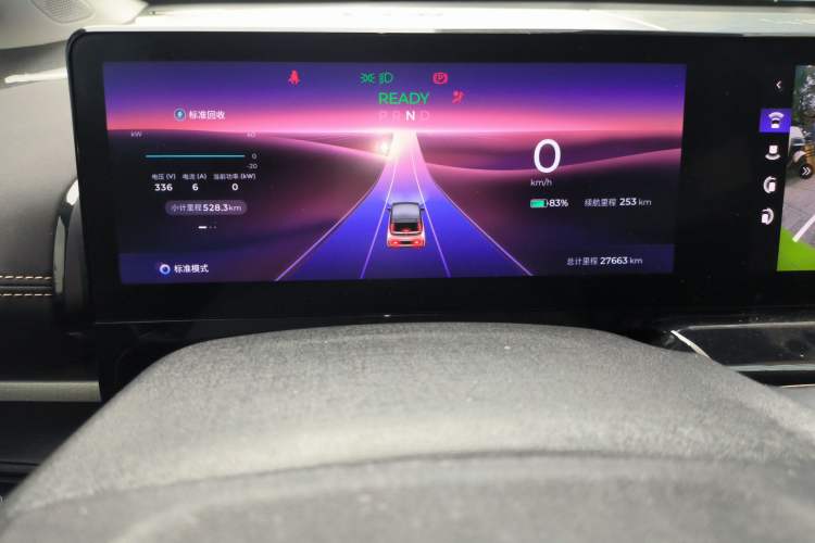 Used Baojun KiWi EV 2023 Smart Luxury Edition Ternary Lithium Odometer Close Up