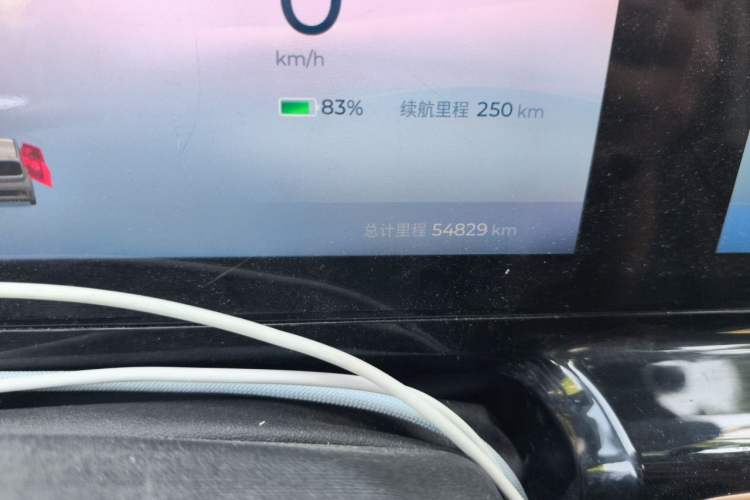 Used Baojun KiWi EV 2023 DJI Edition Lithium Iron Phosphate Odometer Close Up