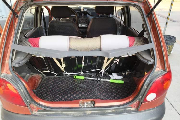 Used Baojun Lechi 2012 Revised Version 1.0L Manual P-TEC Comfort Type Trunk