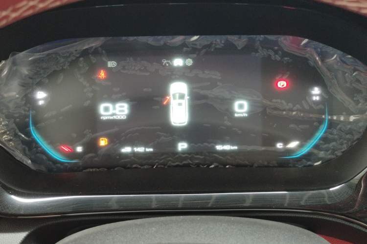 Used Baojun RC-5 2020 RC-5W 1.5T CVT Smart Shine Flagship Model Odometer Close Up