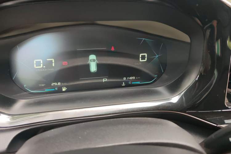 Used Baojun RC-5 2020 RC-5W 1.5T CVT Smart Luxury Edition Odometer Close Up