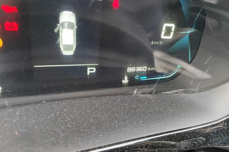 Used Baojun RC-5 2020 1.5T CVT Smart Luxury Edition Odometer Close Up