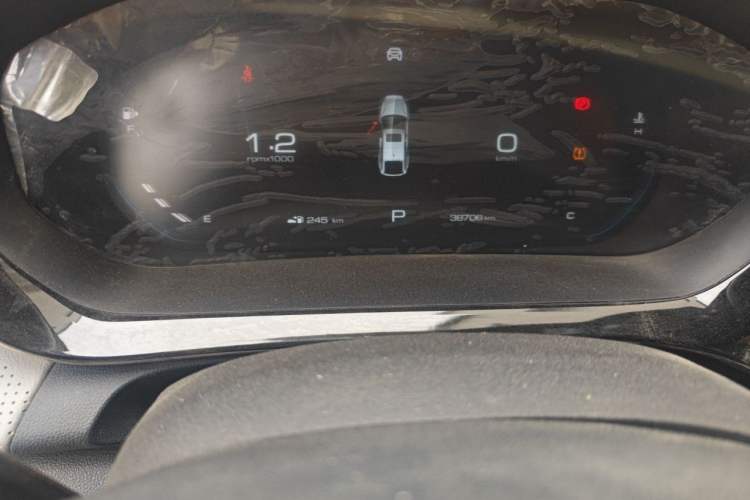 Used Baojun RC-5 2020 1.5T CVT Smart Shine Prestige Edition Odometer Close Up