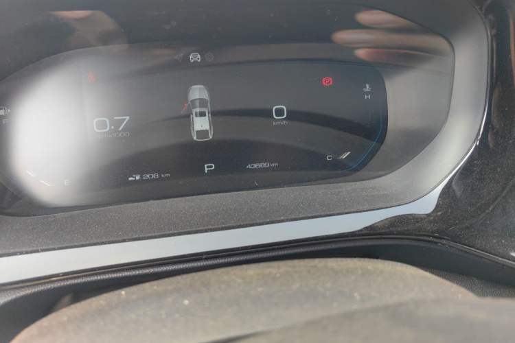 Used Baojun RC-5 2020 1.5T CVT Smart Shine Prestige Edition Odometer Close Up