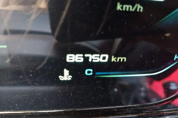 Used Baojun RC-6 2019 1.5T Manual Elite Version with 24-Hour Online Service Odometer Close Up