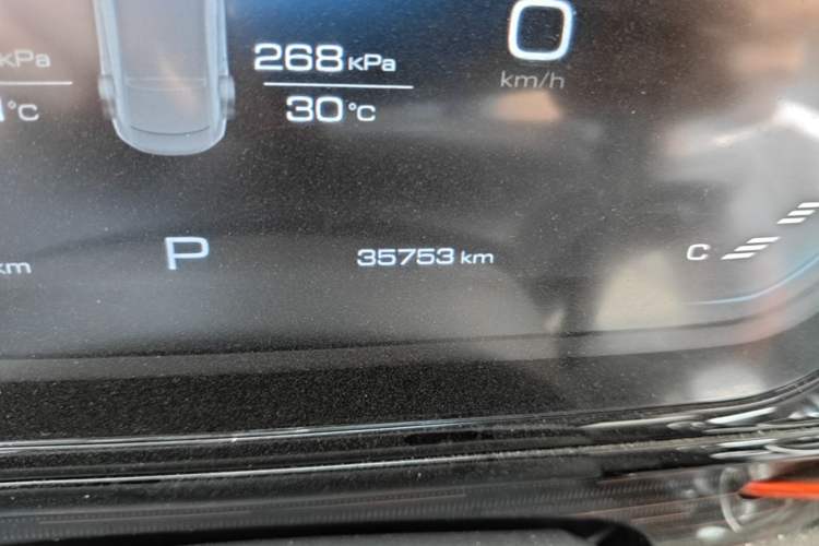 Used Baojun RC-6 2019 1.5T CVT 24-Hour Online Luxury Edition Odometer Close Up