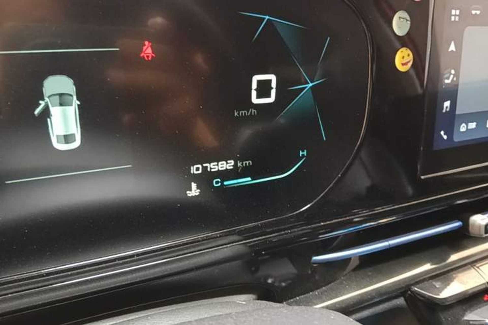 Used Baojun RC-6 2019 1.5T Manual Elite Version with 24-Hour Online Service Odometer Close Up