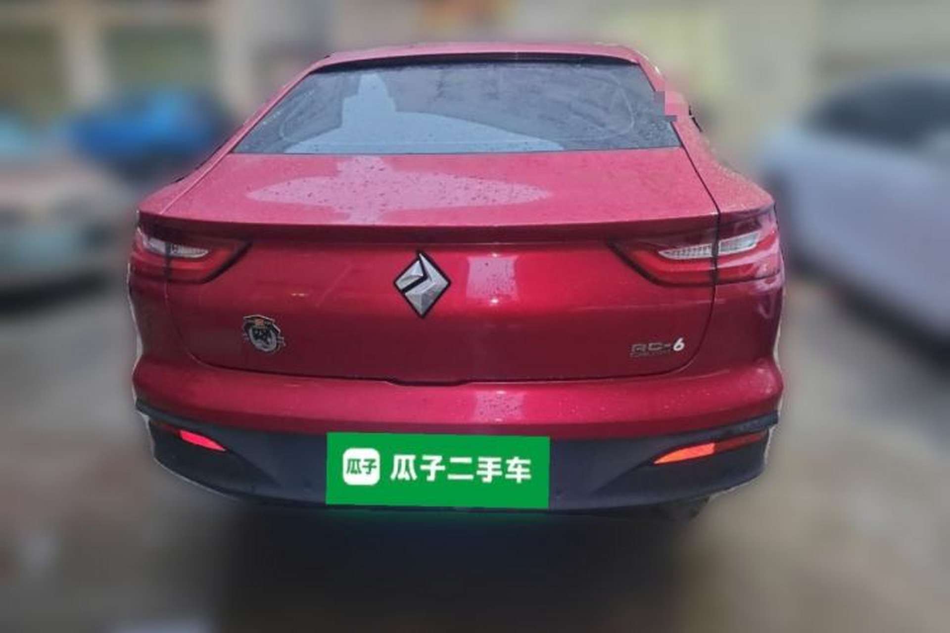 Used Baojun RC-6 2019 1.5T CVT 24-Hour Online Prestige Edition Rear