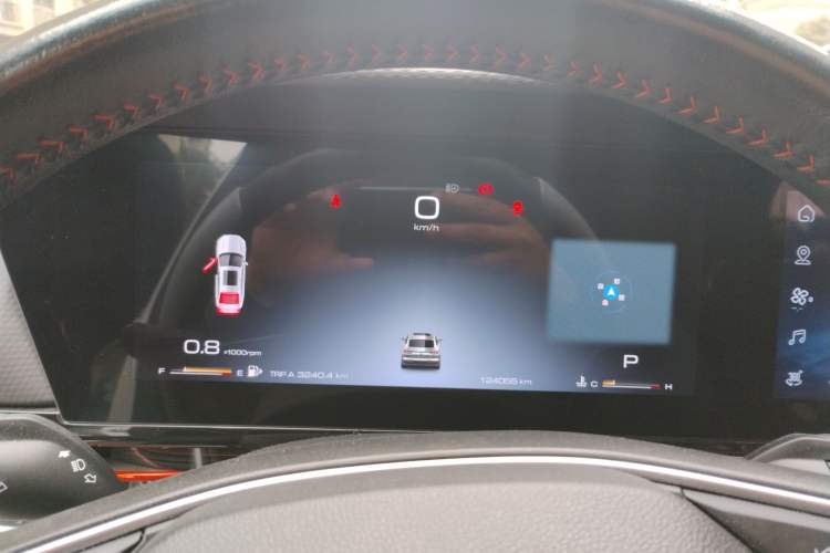 Used Baojun RC-6 2019 1.5T CVT 24-Hour Online Flagship Edition Instrument Cluster