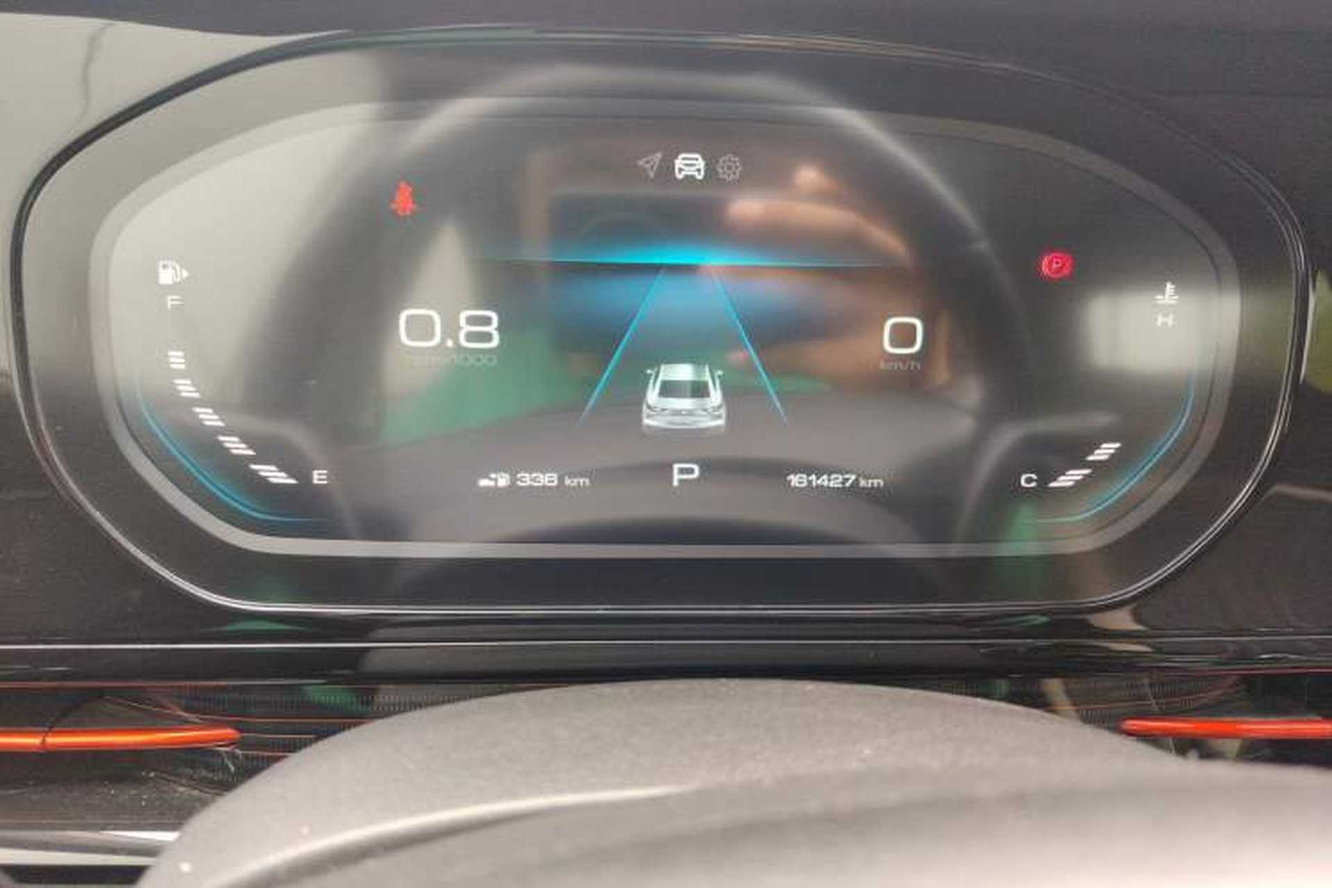 Used Baojun RC-6 2019 1.5T CVT 24-Hour Online Luxury Edition Odometer Close Up
