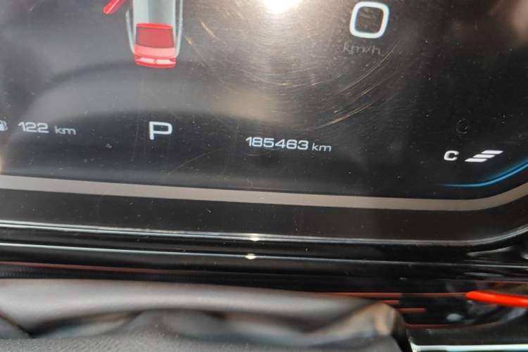 Used Baojun RC-6 2019 1.5T CVT 24-Hour Online Luxury Edition Odometer Close Up