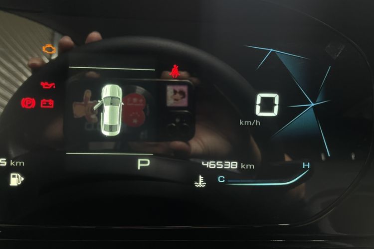 Used Baojun RC-6 2019 1.5T CVT Elite Version with 24-Hour Online Service Odometer Close Up