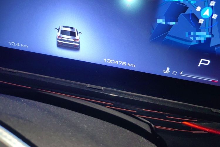 Used Baojun RC-6 2019 1.5T CVT 24-Hour Online Prestige Edition Odometer Close Up