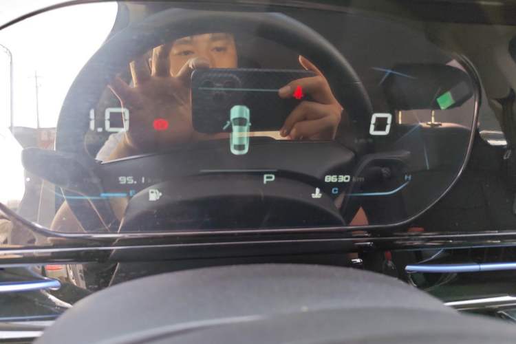 Used Baojun RC-6 2019 1.5T CVT Elite Version with 24-Hour Online Service Odometer Close Up