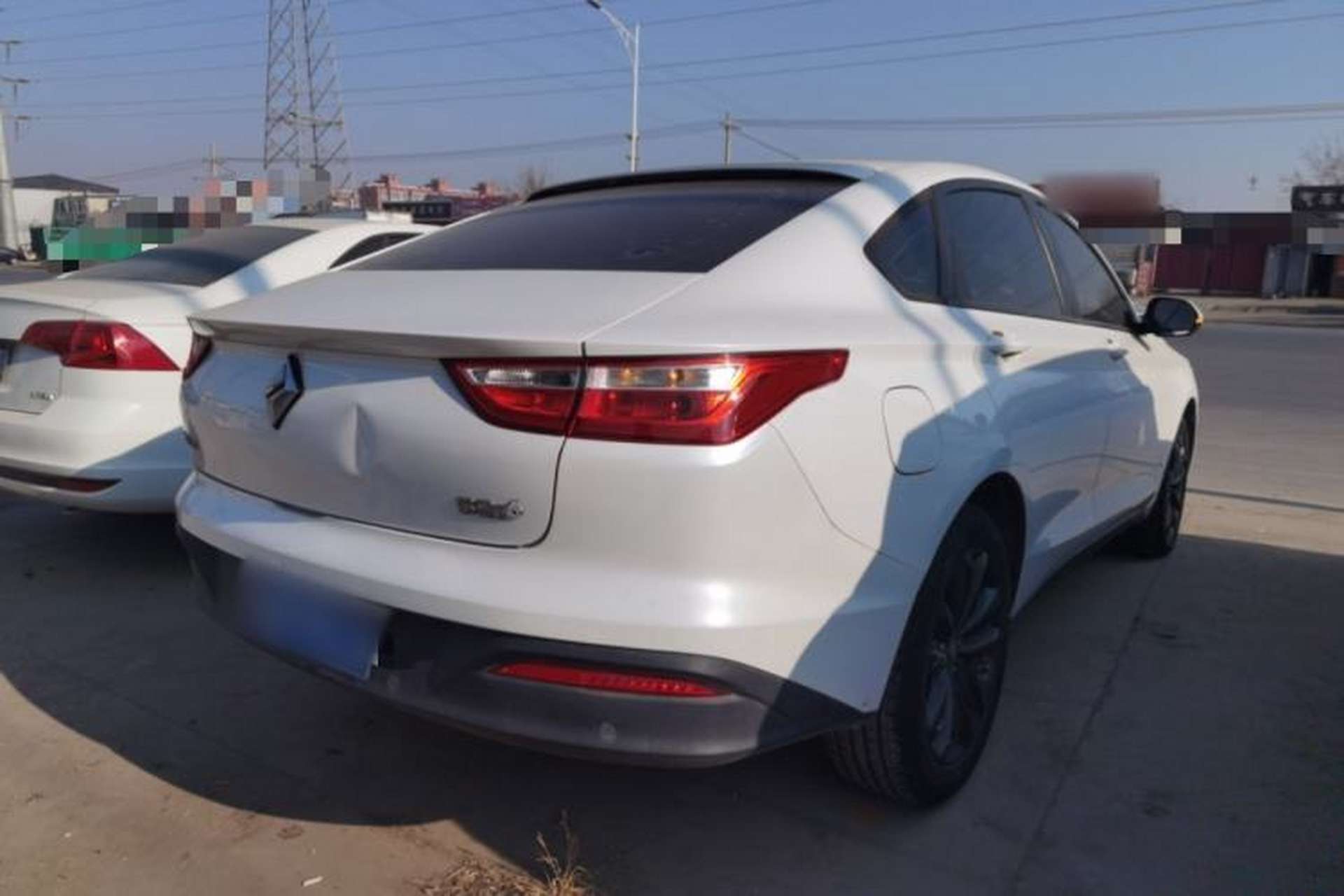 Used Baojun RC-6 2019 1.5T Manual Elite Version with 24-Hour Online Service Rear Right 45 Deg