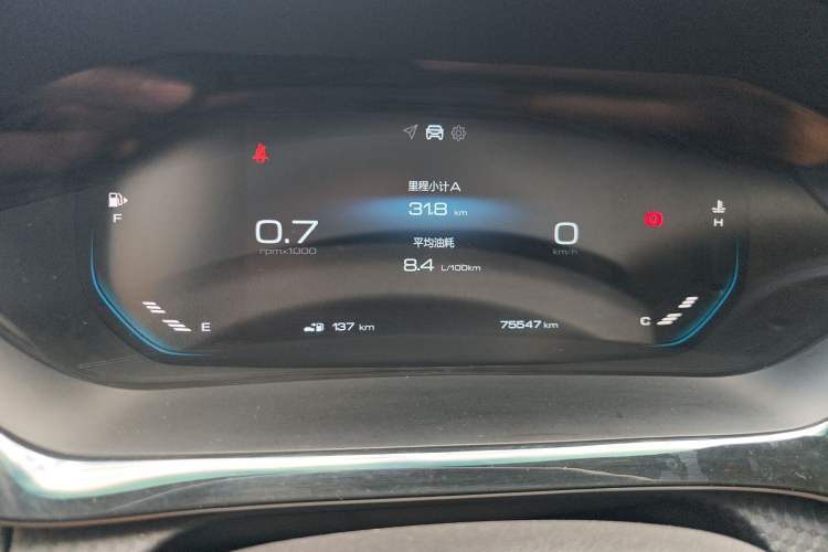 Used Baojun RM-5 2019 1.5T Manual Elite Version with 24-Hour Online Service 7 Seats Instrument Cluster
