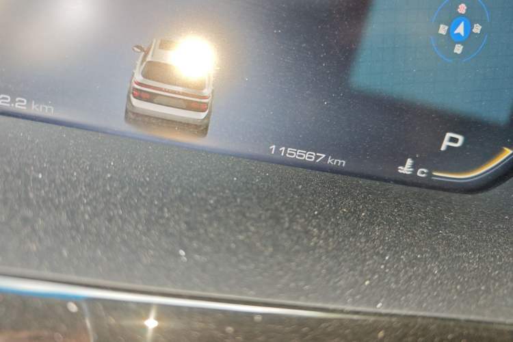 Used Baojun RM-5 2019 1.5T CVT 24-Hour Online Premium Version 7 Seats Odometer Close Up