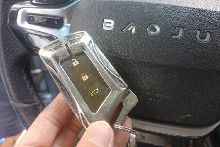 Used Baojun RM-5 2019 1.5T CVT 24-Hour Online Premium Version 7 Seats Vehicle Key