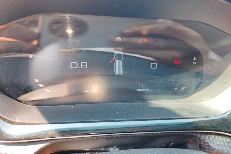 Used Baojun RM-5 2019 1.5T Manual Elite Version with 24-Hour Online Service 7 Seats Instrument Cluster
