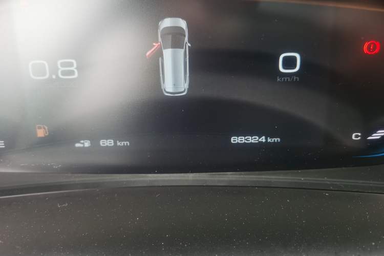 Used Baojun RM-5 2019 1.5L Manual Elite Version with 24-Hour Online Service 7 Seats Odometer Close Up