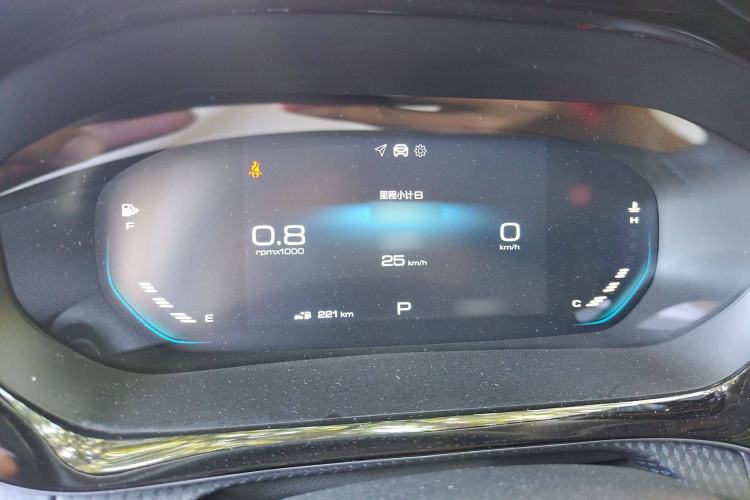 Used Baojun RM-5 2019 1.5T CVT Elite Version with 24-Hour Online Service 7 Seats Instrument Cluster