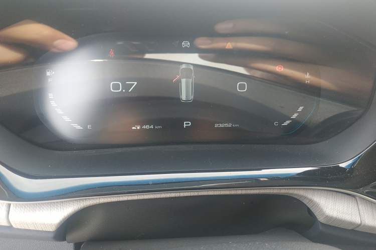 Used Baojun RM-5 2019 1.5T CVT 24-Hour Online Luxury Version 6 Seats Odometer Close Up