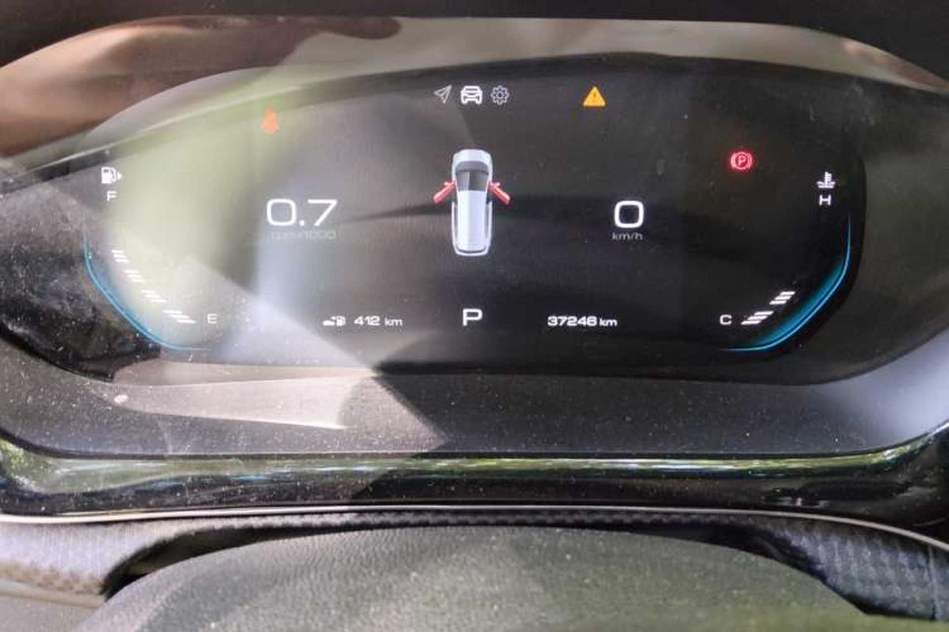 Used Baojun RM-5 2019 1.5T CVT Elite Version with 24-Hour Online Service 6 Seats Odometer Close Up